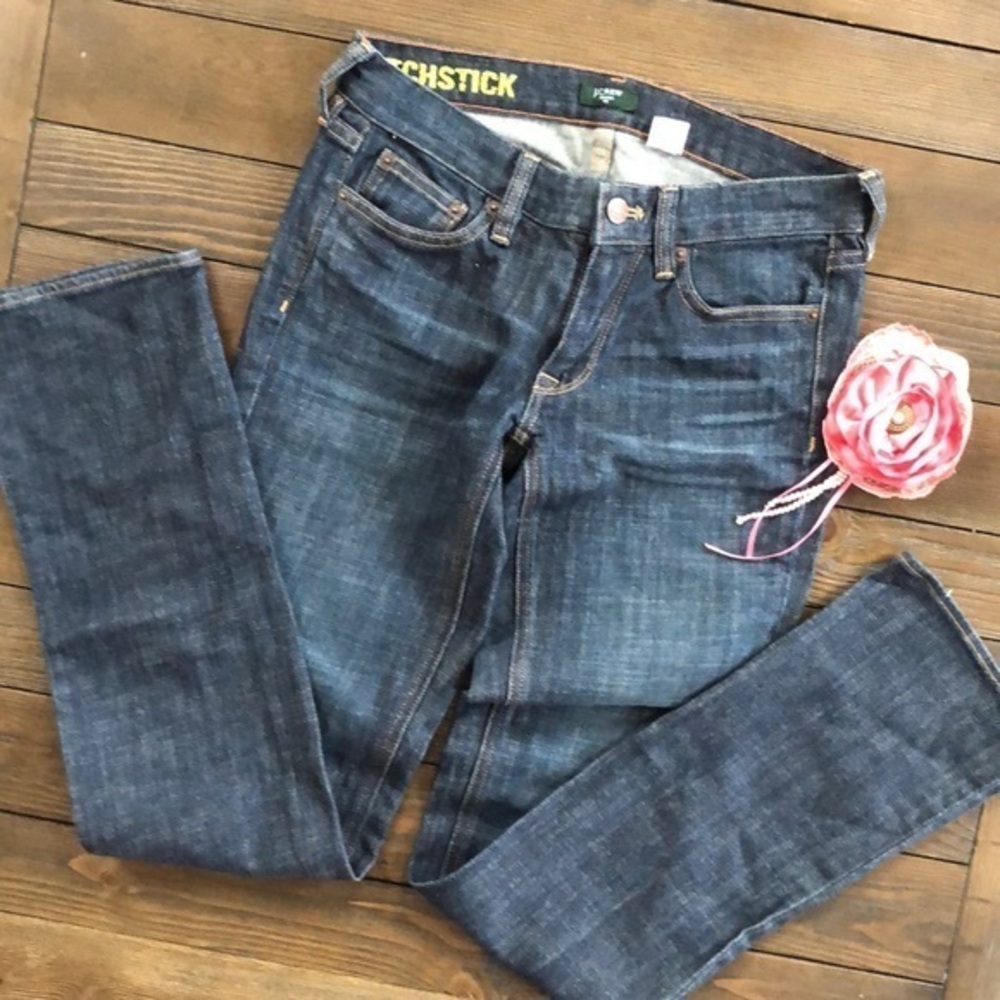J crew stretch matchstick Jeans